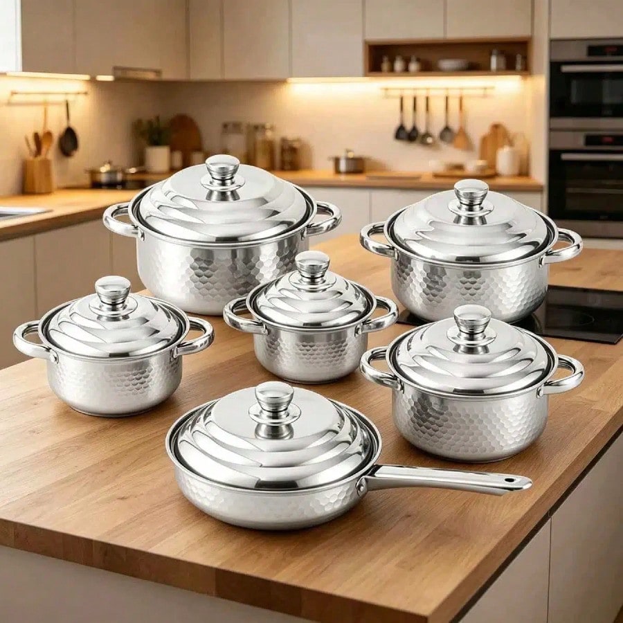12-częściowy zestaw naczyń kuc – Mom'S Home Cooking recenzja i cena