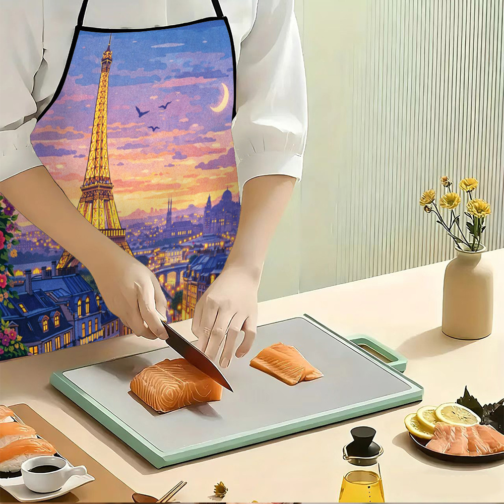Fartuch z wieżą Eiffla w Paryż – Mom'S Home Cooking recenzja i cena