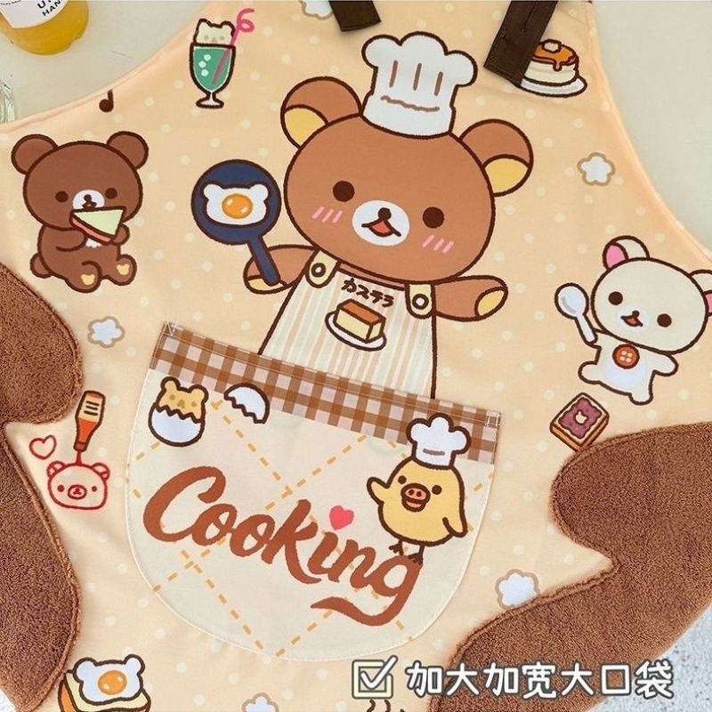 Uroczy fartuch Rilakkuma, wodo – Home Cooking Meals recenzja i cena