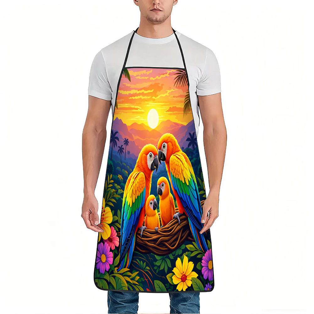 Kolorowy fartuch z motywem rod – Mom'S Home Cooking recenzja i cena