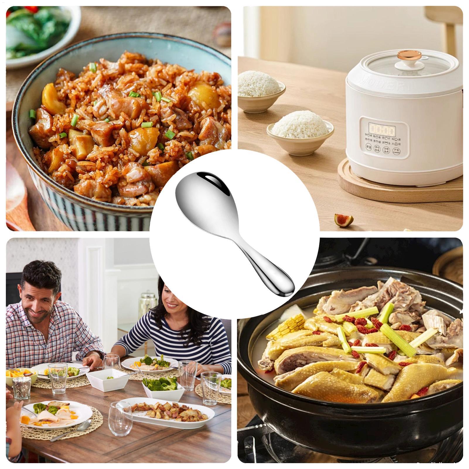 Łyżka do ryżu ze stali nierdze – Home Cooking Meals recenzja i cena