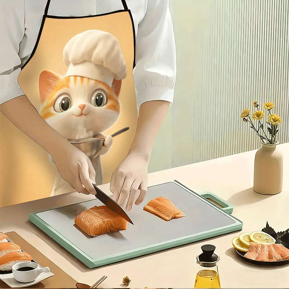 Uroczy fartuch kuchenny z kote – Mom'S Home Cooking recenzja i cena