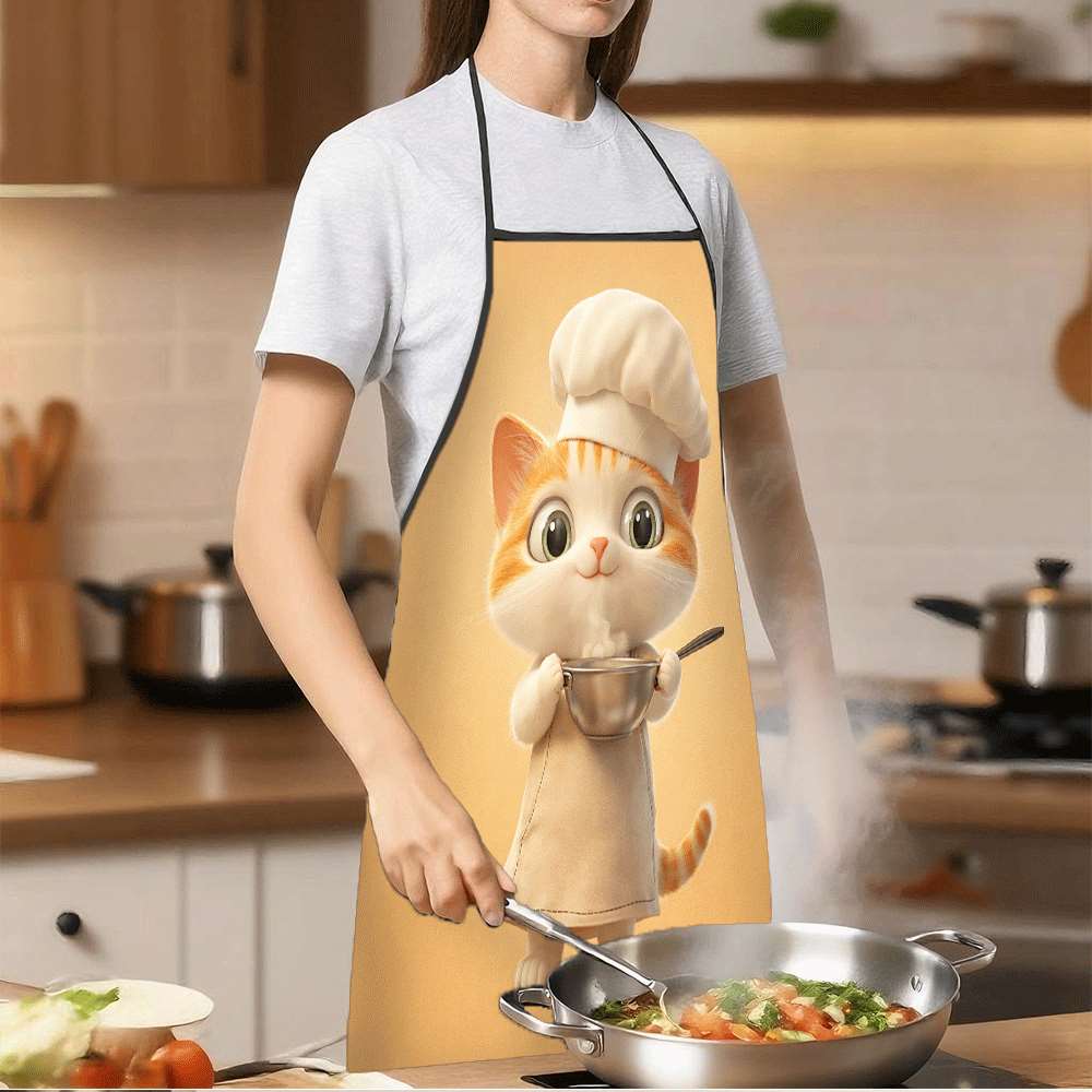 Uroczy fartuch kuchenny z kote – Mom'S Home Cooking recenzja i cena